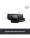 Уеб камера Logitech - C920S Pro, Full HD, черна - 5t