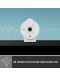 Уеб камера Logitech - Brio 300 Full HD, 1080p, USB, Off-White - 7t