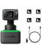 Уеб камера Insta360 - Link 4K AI, черна/зелена - 4t