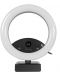 Уеб Камера Arozzi - Occhio True Privacy Ring Light, FHD, черна/бяла - 1t