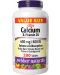 Ultra Calcium, 650 mg + Vitamin D3, 400 IU, 280 таблетки, Webber Naturals - 1t
