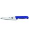 Универсален кухненски нож Victorinox - Fibrox, 15 cm, син - 1t
