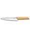Универсален кухненски нож Victorinox - Swiss Modern, 19 cm, жълт - 1t