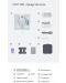 Уред за почистване на прозорци Xiaomi - Hutt W8, бял - 11t