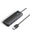  USB хъб Orico - PAPW4A-U3-015-BK-EP, 4 порта, USB-А, черен - 1t
