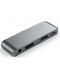 USB хъб Satechi - Aluminium Mobile Pro, 4 порта, USB-C, сив - 1t