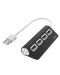USB хъб Hama - 200119, 4 порта, черен - 1t