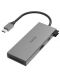 USB хъб Hama - 200110, 6 порта, сив - 2t
