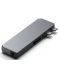 USB хъб Satechi - Aluminium Pro Hub Mini, 6 порта, USB-C, сив - 3t