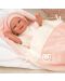 Усмихната кукла-бебе Arias - Роса в розово, реално тегло, 35 cm - 6t