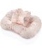 Възглавница за кърмене BabyJem - 19 x 26 cm, на точки, розова - 2t