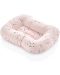 Възглавница за кърмене BabyJem - 19 x 26 cm, на точки, розова - 1t