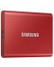 Външна SSD памет Samsung - T7, 1TB, 2.5'', USB 3.2, червена - 2t
