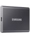 Външна SSD памет Samsung - T7 , 500GB, USB 3.2, сива - 1t