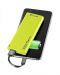 Портативна батерия Cellularline - FreePower Slim, 5000 mAh, зелена - 1t