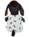 Плюшена играчка Budi Basa - Кученце Ваксон, с пижама, 25 cm - 3t