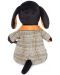 Плюшена играчка Budi Basa - Кученце Ваксон, с костюм, 25 cm - 3t