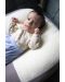 Възглавница за сън BabyJem - Бяло-сива - 9t