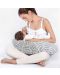 Възглавница за кърмене и поддържане BabyJem - Grey  - 2t