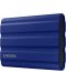 Външна SSD памет Samsung - T7 Shield, 1TB , USB 3.2, синя - 3t