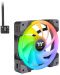 Вентилатори Thermaltake - SWAFAN EX12 RGB PE, 120 mm, 3 броя, черни - 2t