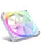 Вентилатори NZXT - F140 RGB White, 140 mm, RGB, 2 броя, контролер - 2t