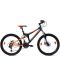 Детски велосипед със скорости SPRINT - Element DB, 24", 390 mm, черен/оранжев - 1t