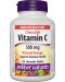 Vitamin С, 500 mg, 120 таблетки, портокал, Webber Naturals - 1t