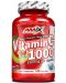 Vitamin C with Rose Hips, 1000 mg, 100 капсули, Amix - 1t