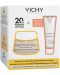 Vichy Neovadiol Комплект - Уплътняващ крем за нормална кожа и Флуид, SPF50, 50 + 15 ml (Лимитирано) - 1t