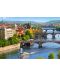 Пъзел Castorland от 500 части - Гледка към мостовете на Прага - 2t