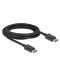 Видео кабел Delock - 80263, DisplayPort/DisplayPort, 3 m, черен - 1t