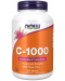Vitamin C-1000 with Rose Hips, 250 таблетки, Now - 1t