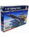Военен сглобяем модел - Американски изтребител Ф-16 А/В (F-16 A/B FIGHTING FALCON) - 1t