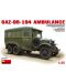Военен сглобяем модел - Съветски военен автомобил GAZ-05-194 Линейка - 1t