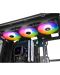 Воден охладител Thermalright - Frozen Prism 360 Black RGB, 3x 120 mm - 8t