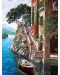 Диамантен гоблен PaintBoy – Средиземноморски пейзаж - 1t