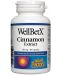 WellBetX Cinnamon Extract, 150 mg, 60 капсули, Natural Factors - 1t