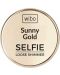 Wibo Прахообразен хайлайтър Selfie Sunny Gold, 10 g - 2t