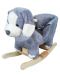 Люлееща се играчка YZS -  Куче Шаро, със звуци и мелодии - 1t