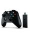 Microsoft Xbox One Wireless Controller + Wireless Adapter for Windows 10 - Black - 1t