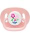 Залъгалка Wee Baby - Opaque Oval, 18+ месеца, розова - 1t