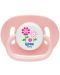 Залъгалка Wee Baby - Opaque Oval, 0-6 месеца, розова - 1t