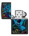 Запалка Zippo - Santa Cruz Black Light - 4t