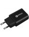 Зарядно устройство Makki - QC18W-BK FC, USB-A, 18W, черно - 4t