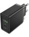Зарядно устройство Vention - FBBB0, USB-A/C, 20W, черно - 1t