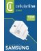 Зарядно устройство Cellularline - 8977, USB-C, 15W, бяло - 2t