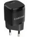 Зарядно устройство Canyon - H-20-05, USB-C, 20W, черно - 1t