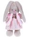 Плюшена играчка Budi Basa - Зайка Ми, с розова рокличка, 25 cm - 1t