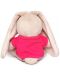 Плюшена играчка Budi Basa - Зайка Ми, бебе, с тениска, 15 cm - 3t